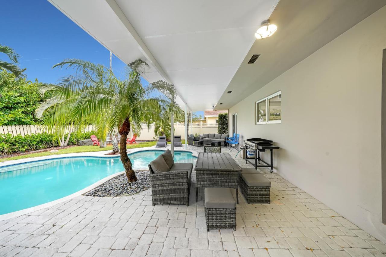 Comfortable 4 Bedroom House With Pool By Pmi Fort Lauderdale Zewnętrze zdjęcie