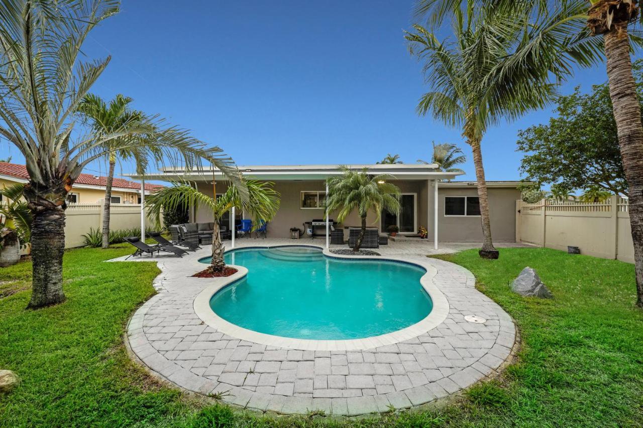 Comfortable 4 Bedroom House With Pool By Pmi Fort Lauderdale Zewnętrze zdjęcie