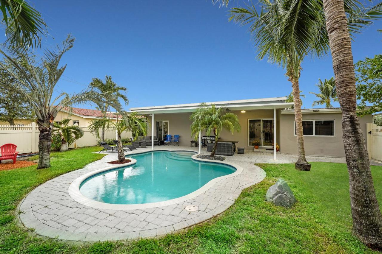 Comfortable 4 Bedroom House With Pool By Pmi Fort Lauderdale Zewnętrze zdjęcie