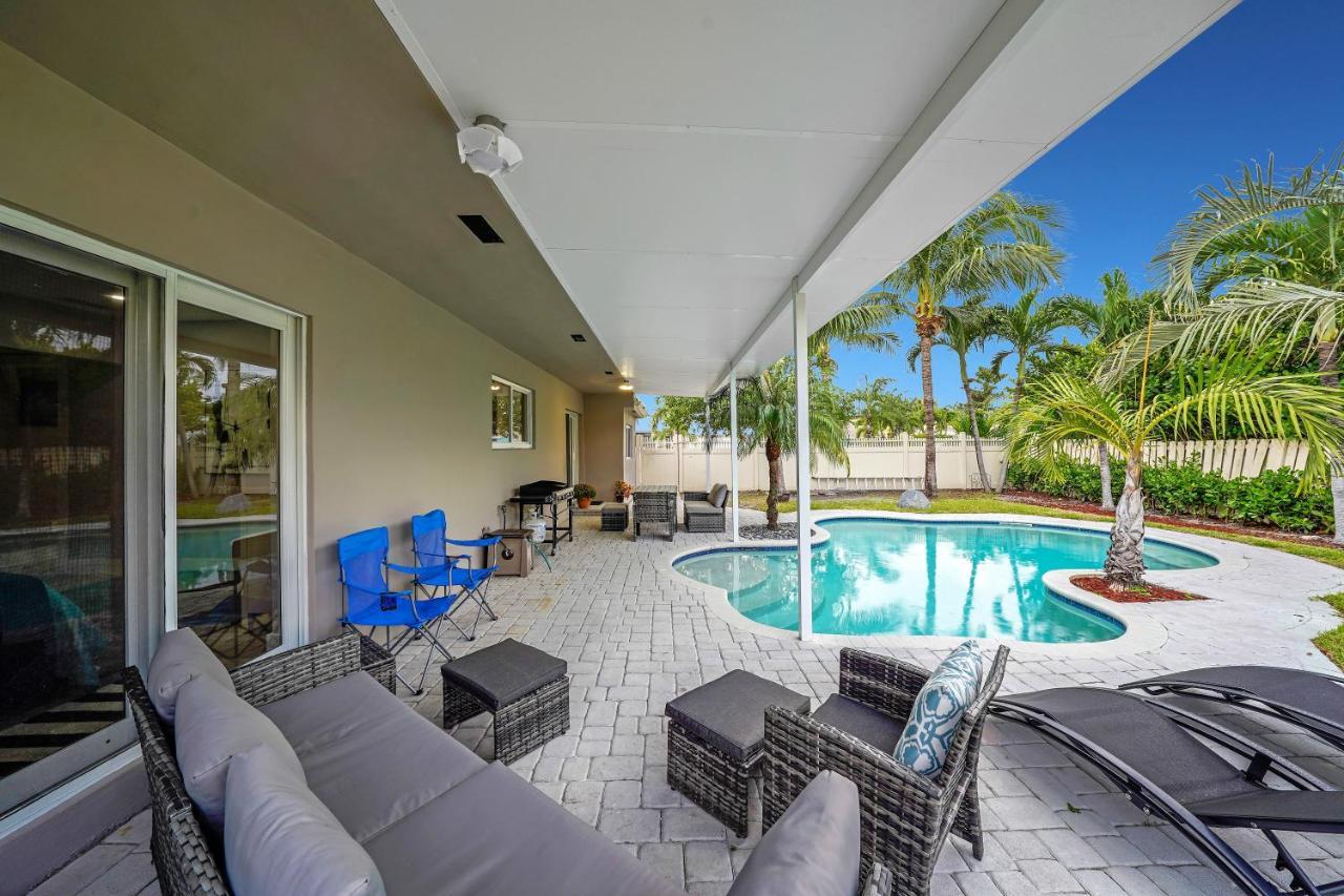 Comfortable 4 Bedroom House With Pool By Pmi Fort Lauderdale Zewnętrze zdjęcie