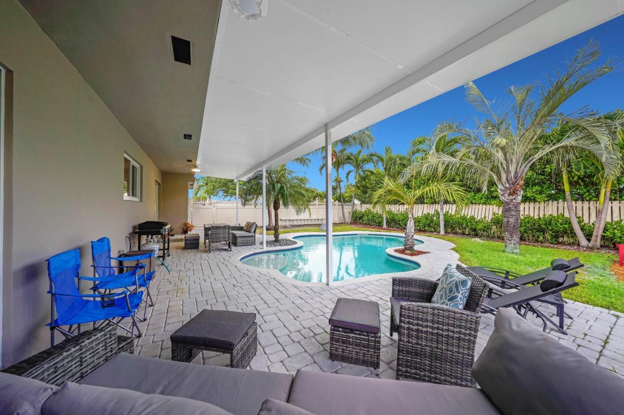 Comfortable 4 Bedroom House With Pool By Pmi Fort Lauderdale Zewnętrze zdjęcie